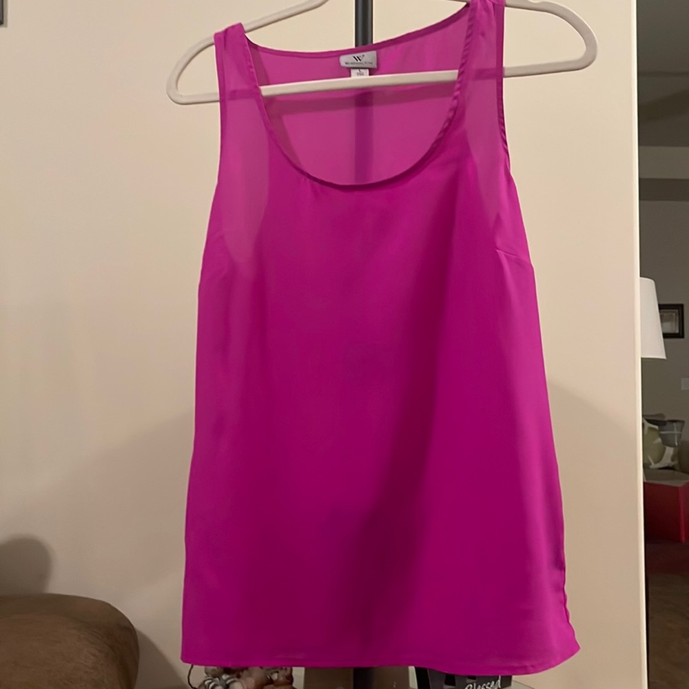 Fuchsia Blouse